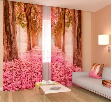 Шторы Сирень