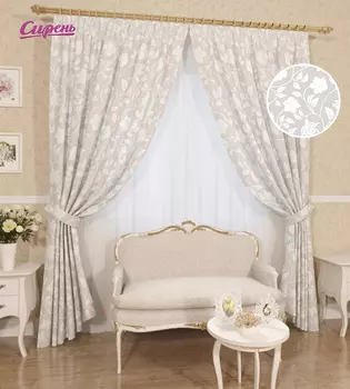 Шторы Сирень