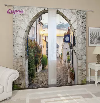 Шторы Сирень