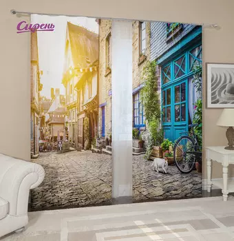 Шторы Сирень