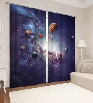 Шторы Сирень