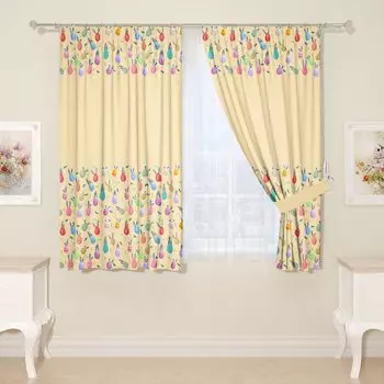 Шторы Сирень