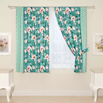 Шторы Сирень