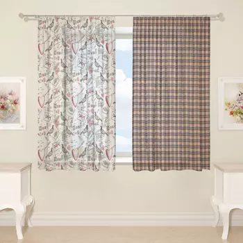 Шторы Сирень