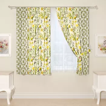 Шторы Сирень