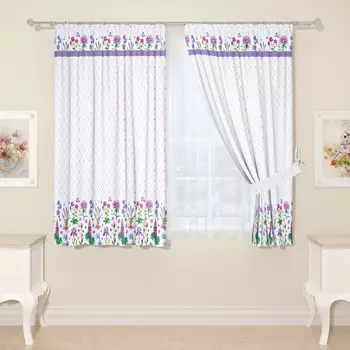 Шторы Сирень