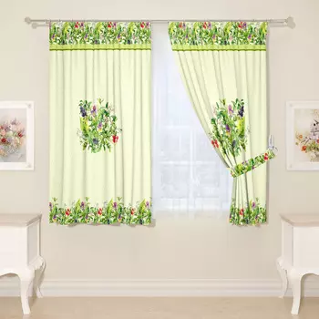 Шторы Сирень