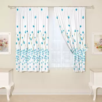 Шторы Сирень