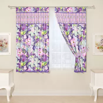 Шторы Сирень