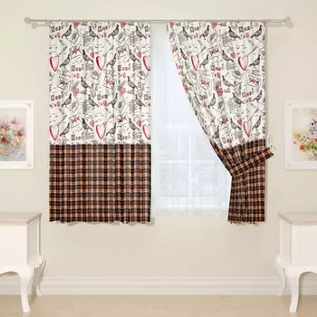 Шторы Сирень