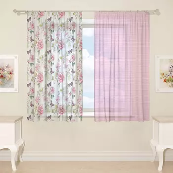 Шторы Сирень