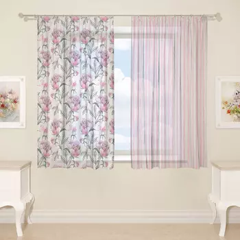 Шторы Сирень
