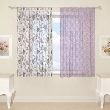 Шторы Сирень