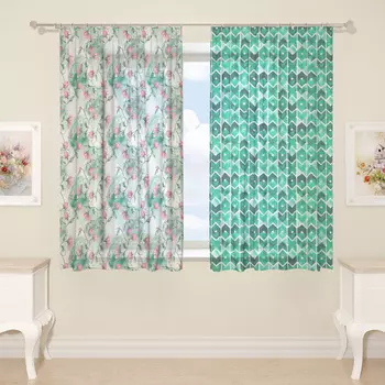 Шторы Сирень