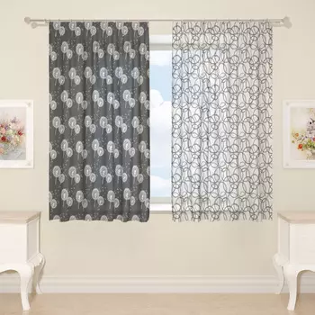 Шторы Сирень