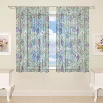 Шторы Сирень