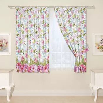 Шторы Сирень