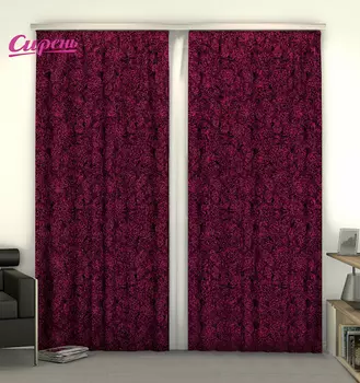 Шторы Сирень