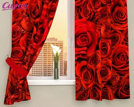 Шторы Сирень