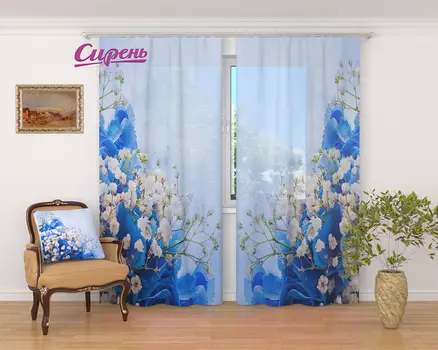 Шторы Сирень
