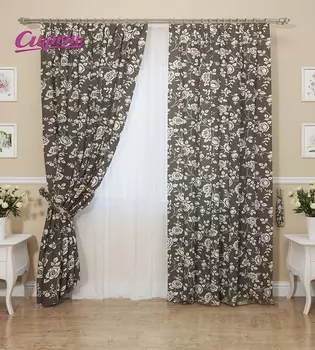 Шторы Сирень