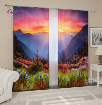 Шторы Сирень