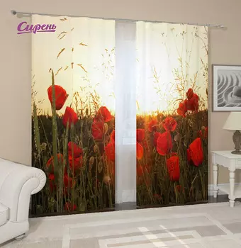 Шторы Сирень