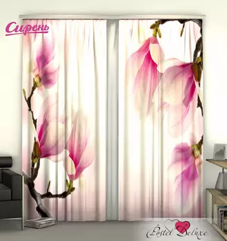 Шторы Сирень