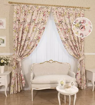 Шторы Сирень