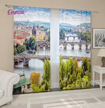 Шторы Сирень