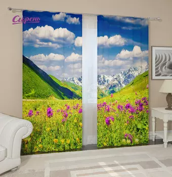 Шторы Сирень