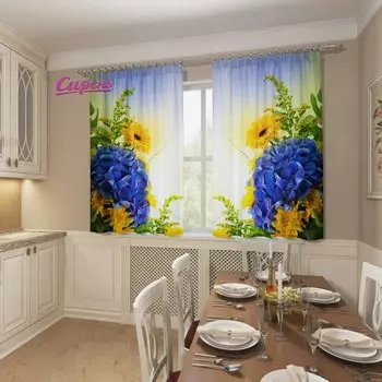 Шторы Сирень