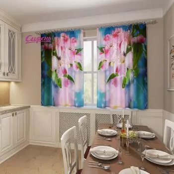 Шторы Сирень