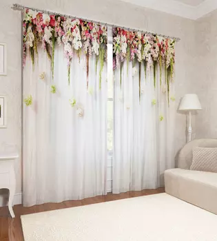 Шторы Сирень