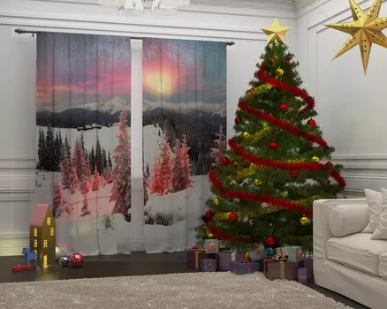 Шторы Сирень