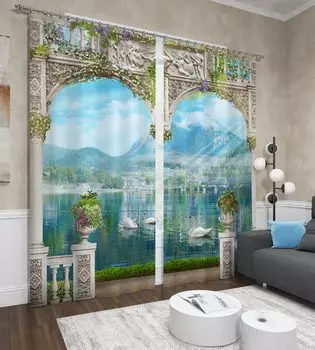 Шторы Сирень