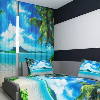 Шторы Сирень