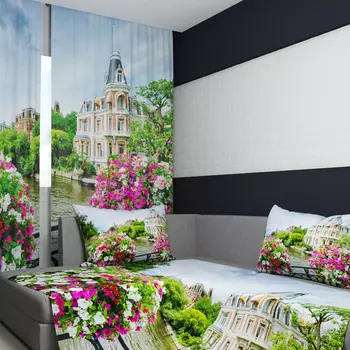 Шторы Сирень