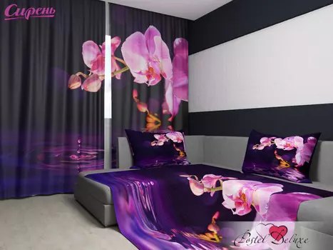 Шторы Сирень