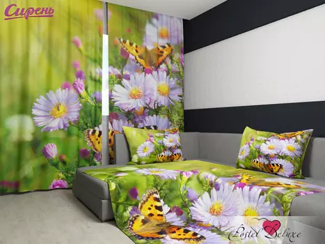 Шторы Сирень