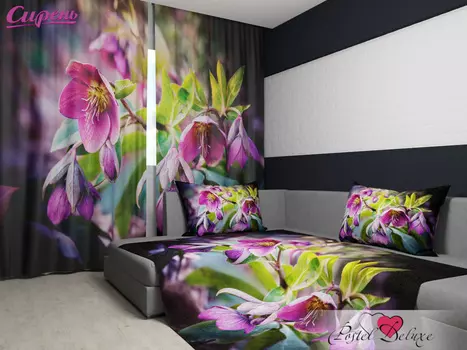 Шторы Сирень