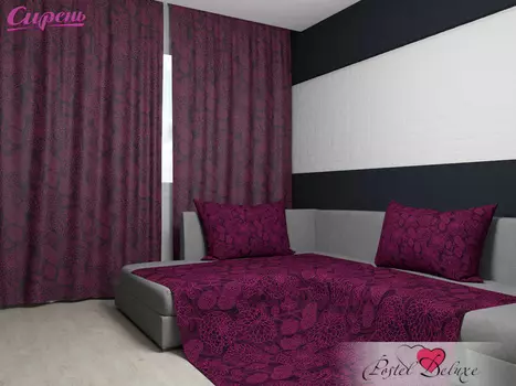 Шторы Сирень