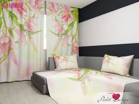 Шторы Сирень