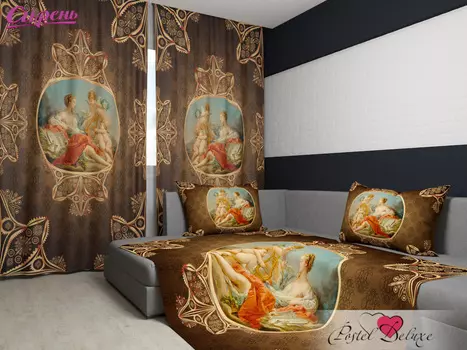 Шторы Сирень