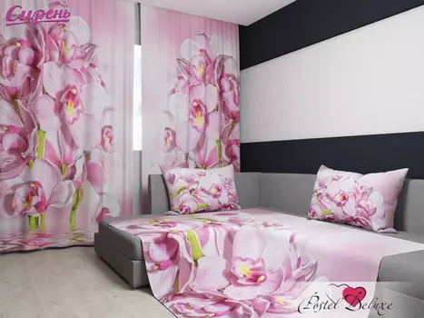 Шторы Сирень