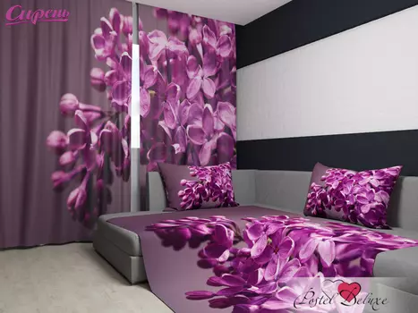 Шторы Сирень