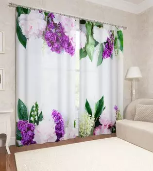 Шторы Сирень