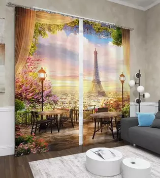 Шторы Сирень