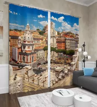 Шторы Сирень