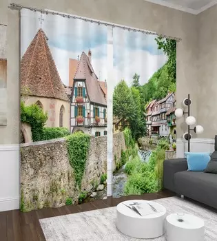 Шторы Сирень